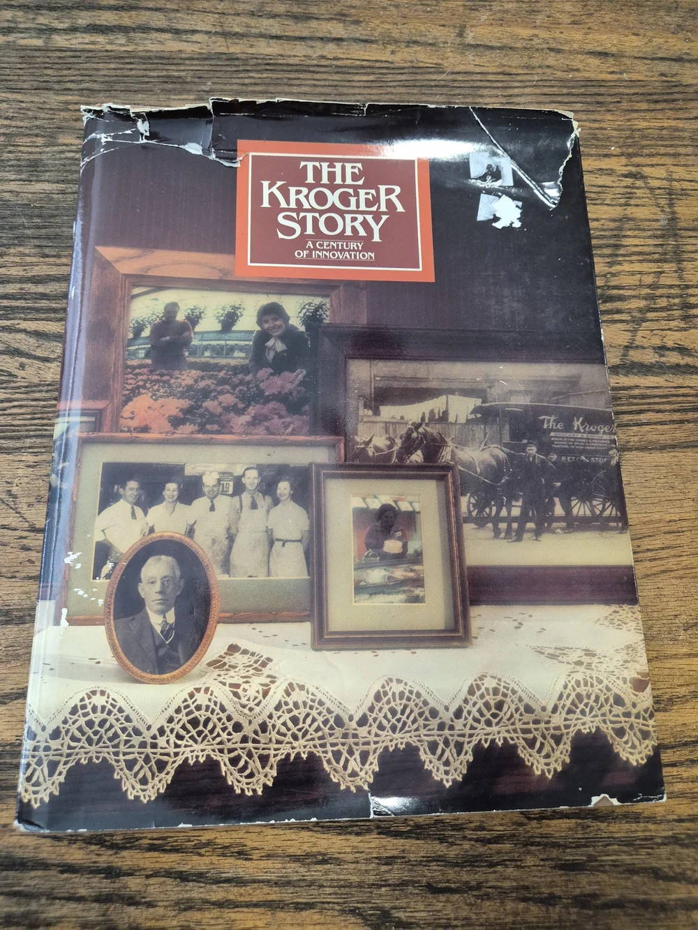 Vtg 1983 The Kroger Story A Century of Innovation HC Book